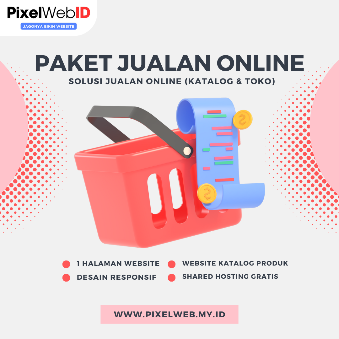 Solusi<br>Jualan Online (Katalog & Toko)